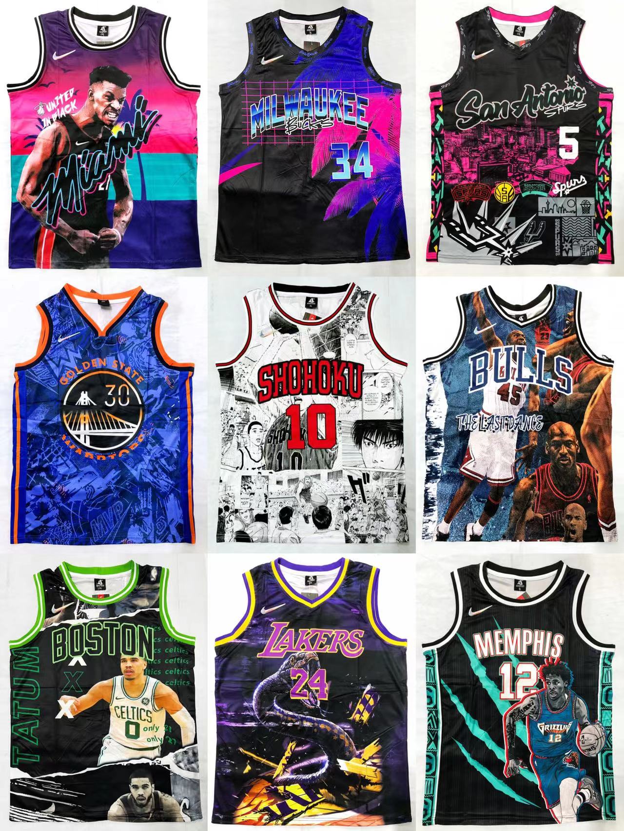 NBA Jersey Sando Sublimation, Men's Fashion, Activewear on Carousell