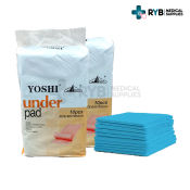 Yoshi XL Disposable Underpads with Sure-Guard Protection, Floxycare Technology