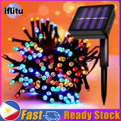 IFLITU Solar LED Christmas Lights Set - Waterproof & Sale