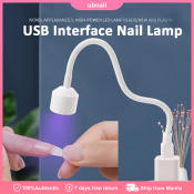 Portable UV LED Nail Lamp for Quick DIY Manicures