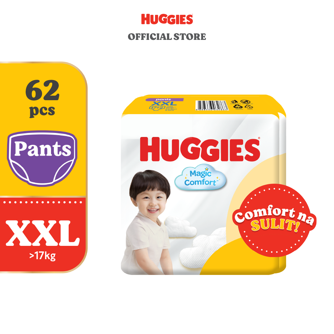 Huggies Magic Comfort Pants XXL - 31 pcs x 2 packs