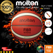 Molten FIBA Official Size 7 PU Leather Basketball