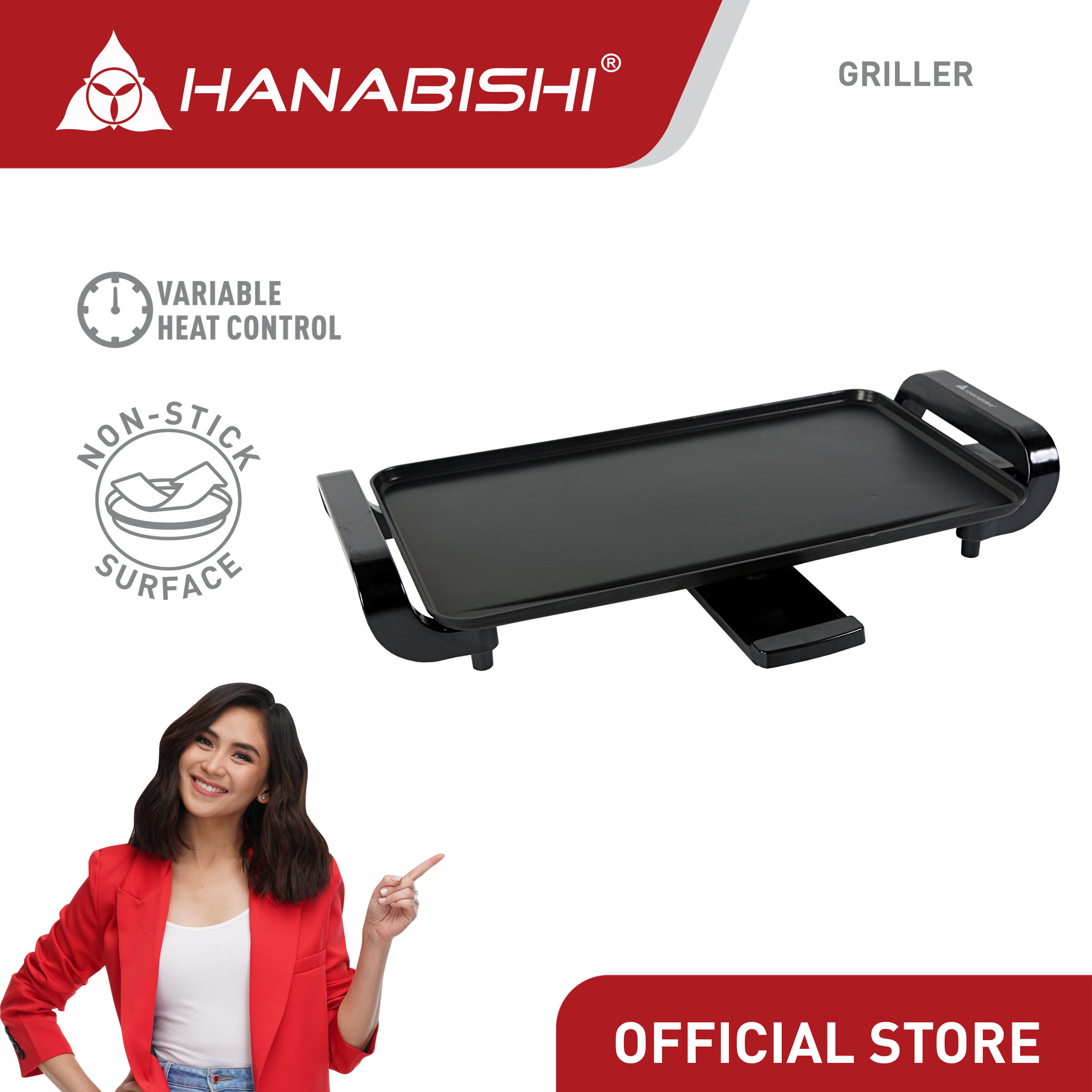 Hanabishi Electric Griller HGRILL50