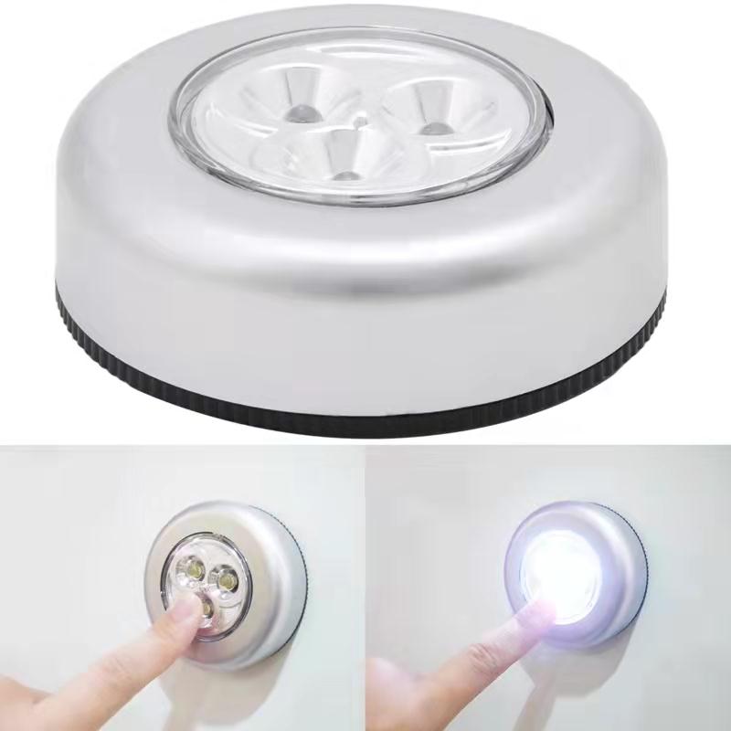 K.Portable LED Touch Stick Night Light for Cabinet/Closet/Wall