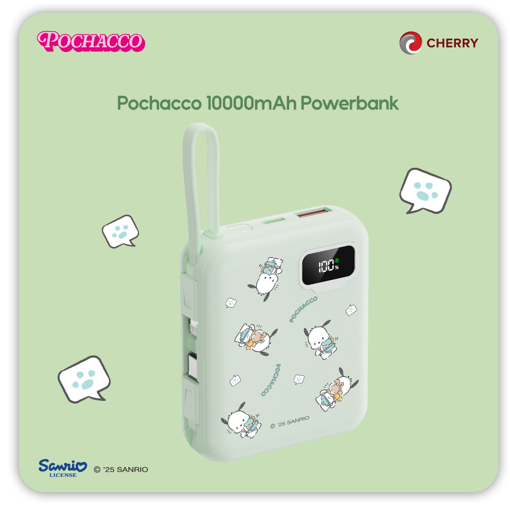Sanrio Characters and CHERRY Powerbank 10,000mAh - Image 3