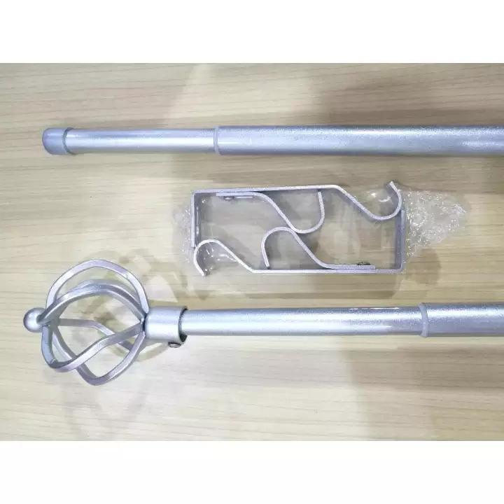 Extendable Modern Design Double Curtain Rod 160 300 Cm Lazada Ph