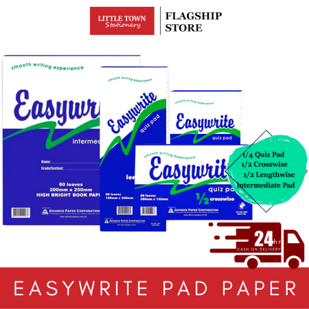 Easywrite Intermediate Writing Quiz Pad 80lvs. / 1pad