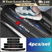 Carbon Fiber Car Door Sill Protector for Suzuki ERTIGA