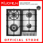 KUCHEN KCH.CT465C.IX Gas Cooktop With Safety Valve