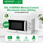 X-SERIES 20L Manual Microwave with Defrost, Cooking Signal, Safety Lock