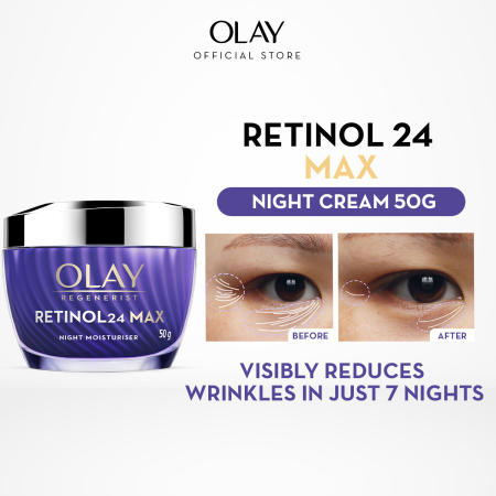 Olay Retinol 24 Max Anti Aging Face Cream Skincare 50g