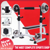 Multi-angle Adjustable Home Squat Rack and Barbell Stand