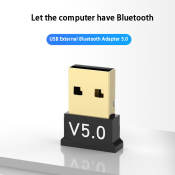 Bluetooth 5.0 USB Adapter for Wireless Audio - OEM