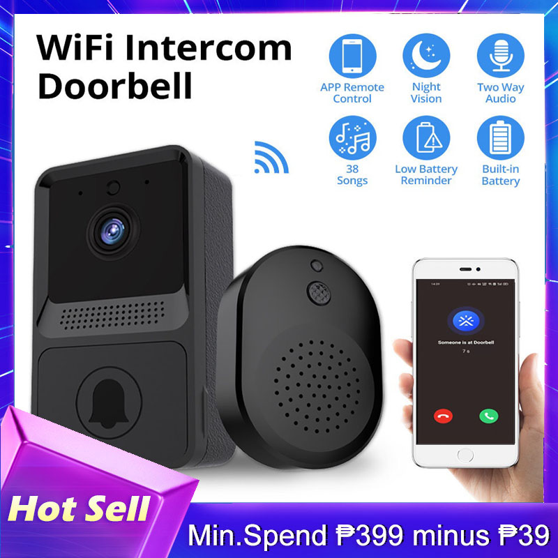 Wireless Doorbell Waterproof with Camera 