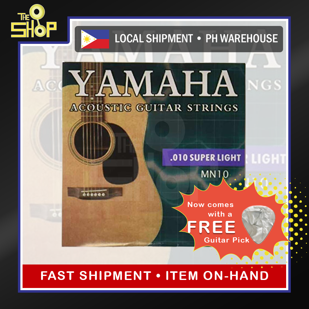 YAMAHA Super Light Acoustic Guitar Strings - High Quality