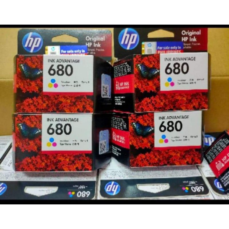 HP 680 Ink black \u0026 colored Advantage 