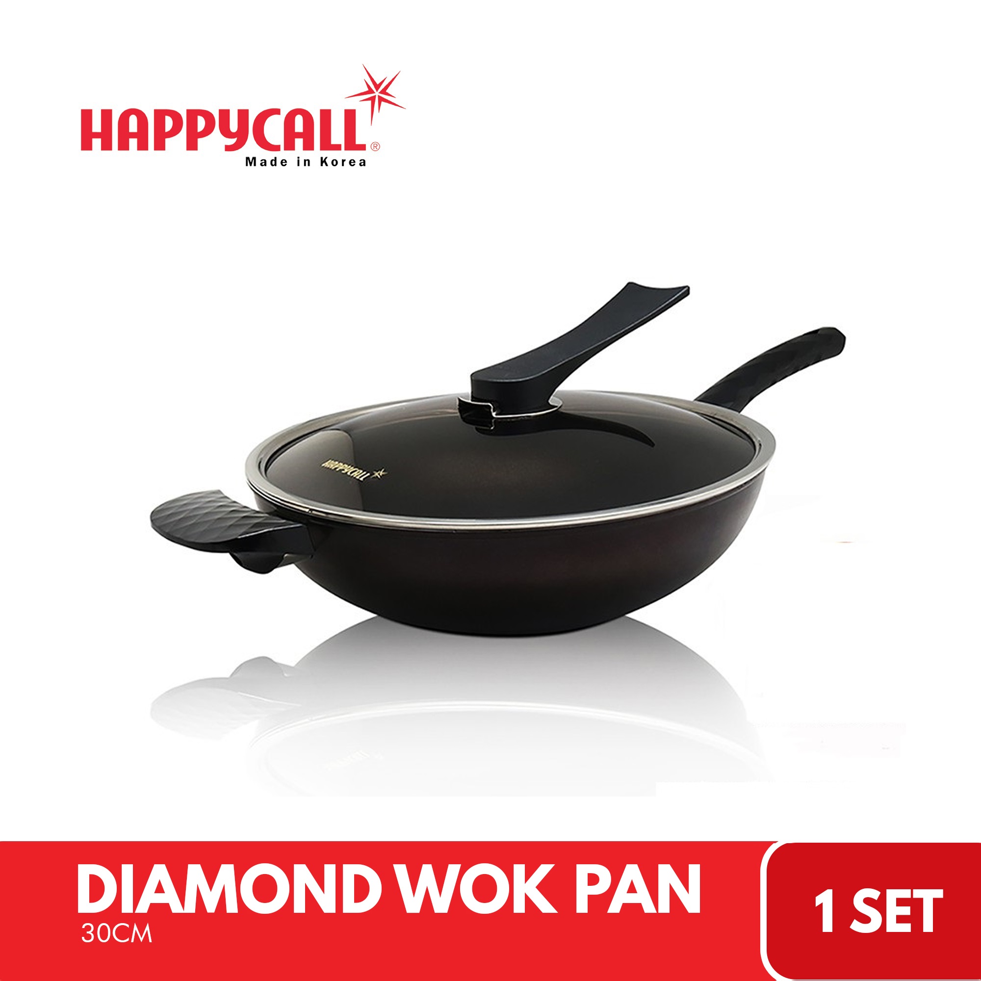 Plasma IH Titanium Frying Pan 30 cm - Happycall