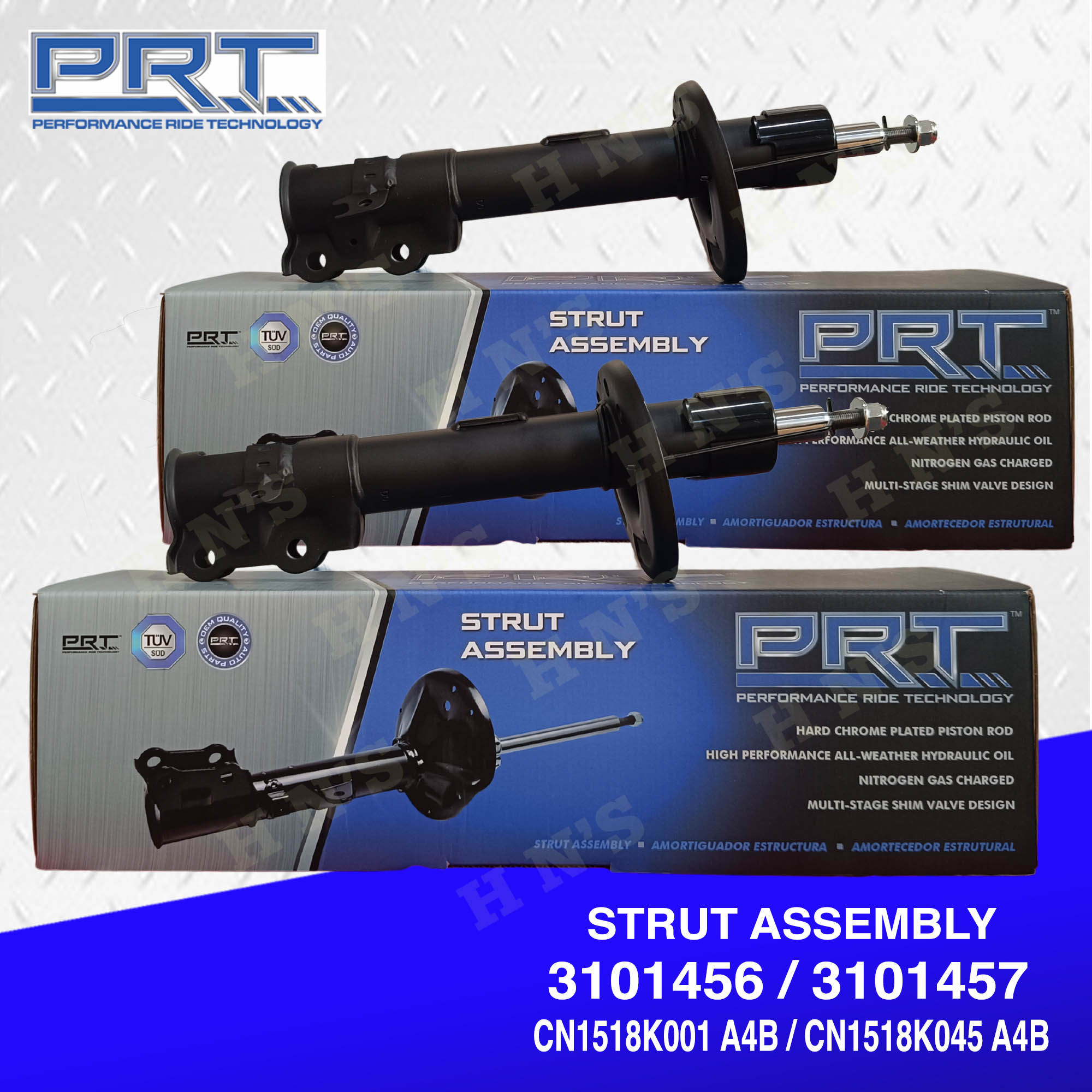 ZX Shock Absorber for Ford Ecosport Set of 2 Front Gas ( Left