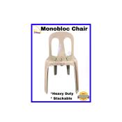 Monoblock Adult Chair Monobloc Plastic  Beige Upuan