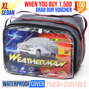 Weatherman Thick Waterproof Car Cover - XL Sedan