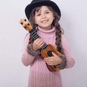 Mini Ukulele Guitar kids Instrument Birthday Gift