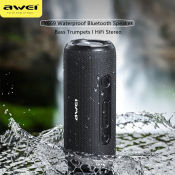 Awei Y669 Waterproof Bluetooth Speaker with Super Bass