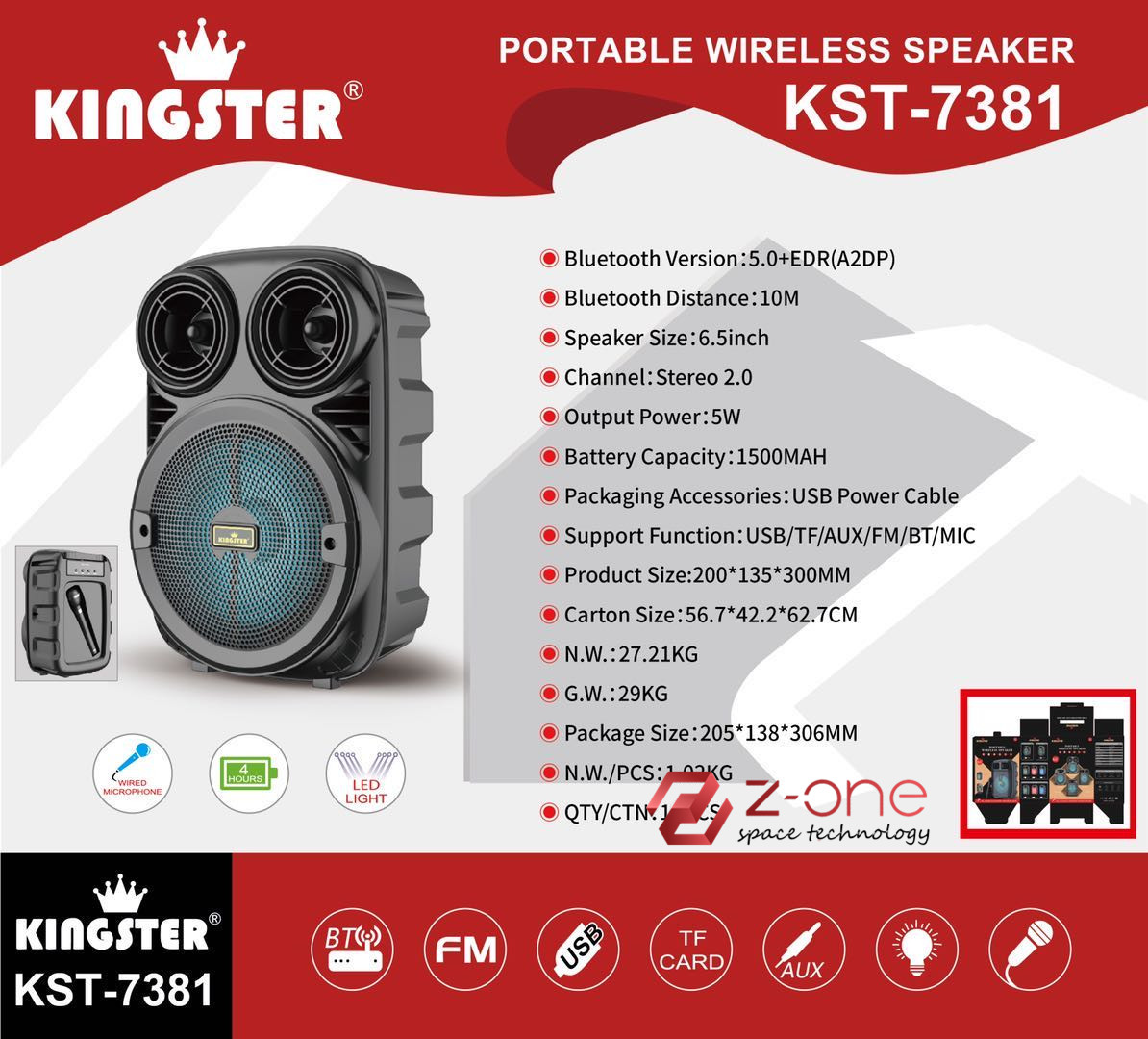 kingster speaker