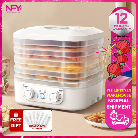 5-Layer Fruit Dehydrator - Small Food Dryer by NFY