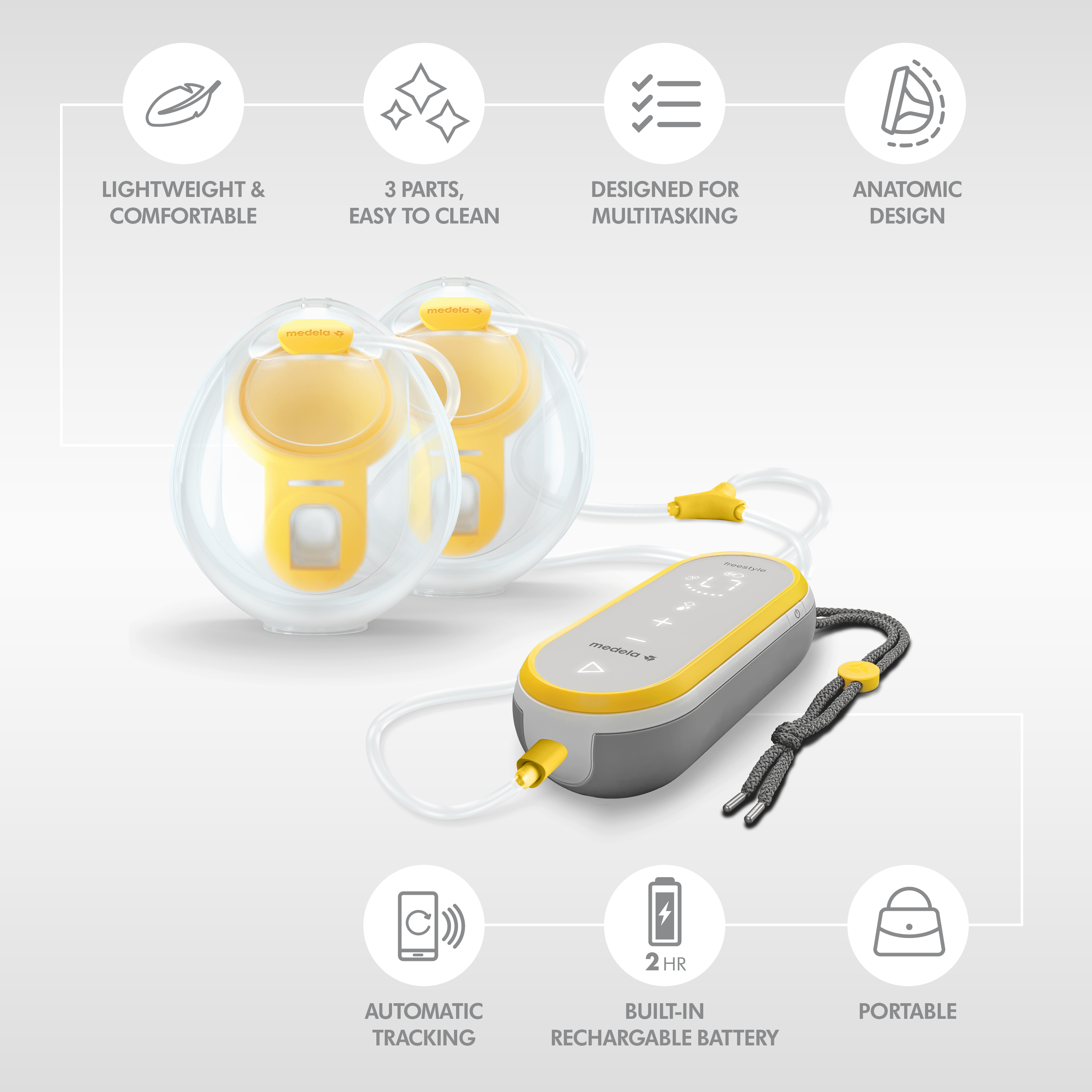 Medela Freestyle™ Hands-Free Double Electric Breast Pump