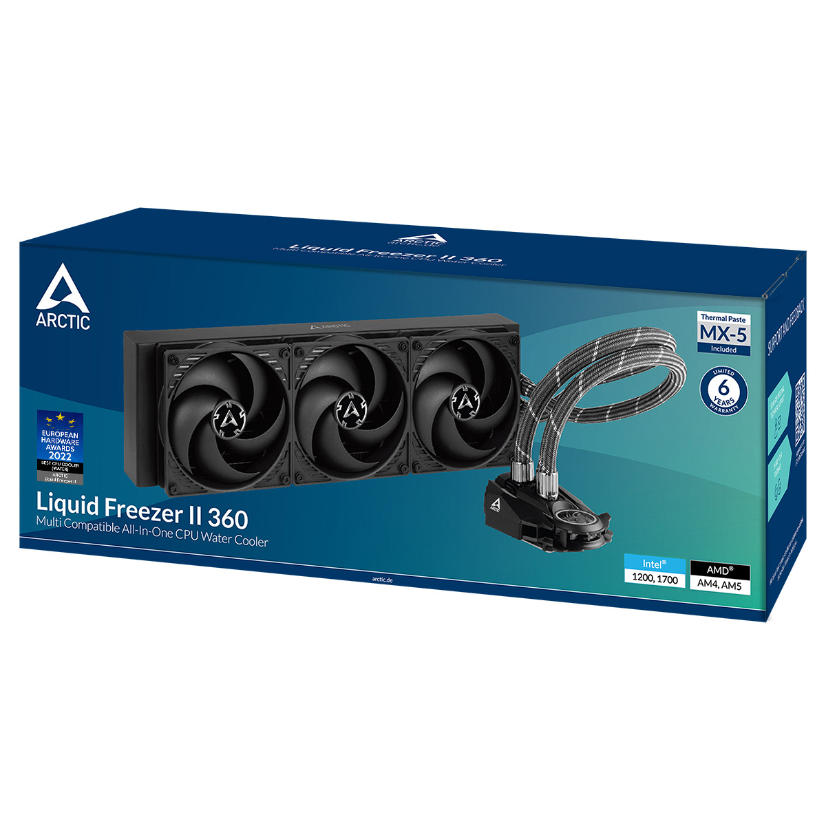 360mm簡易水冷 Arctic Liquid FreezerⅡ せつな