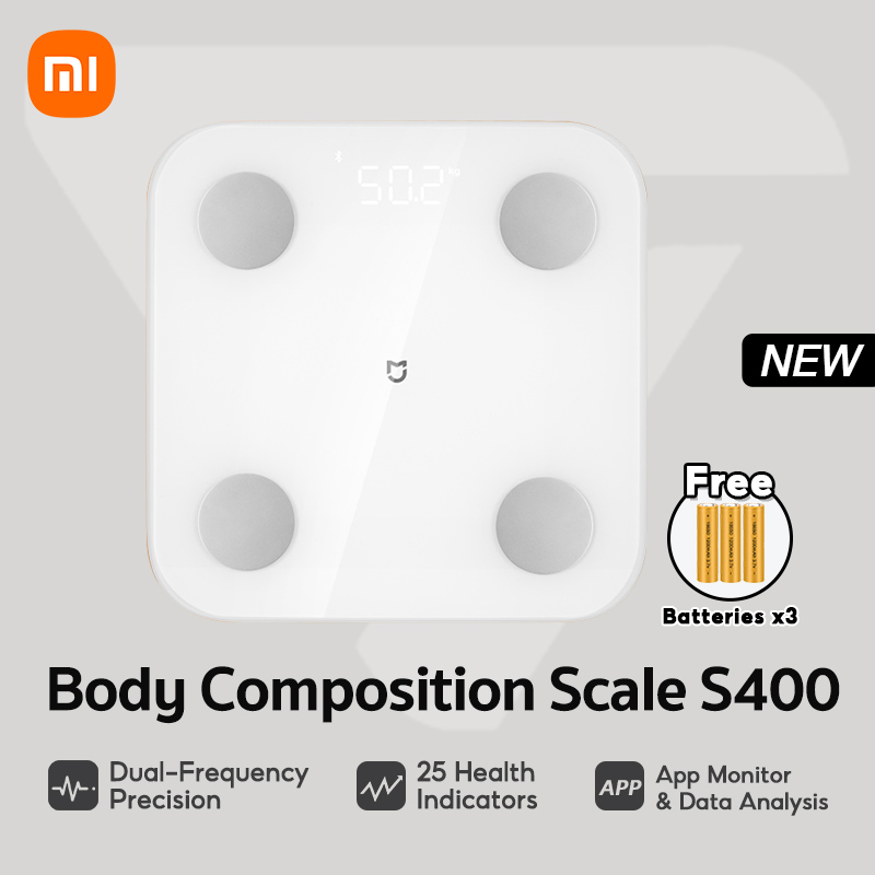 Xiaomi Mijia S400 Smart Scale with BMI Analysis功能