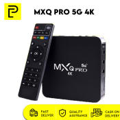 MXQ PRO 4K Android TV Box with Remote Control