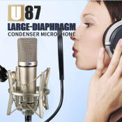 RAYHAYES u87 Condenser Microphone - Studio Quality Sound