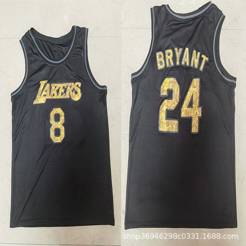 black and yellow lakers jerseys