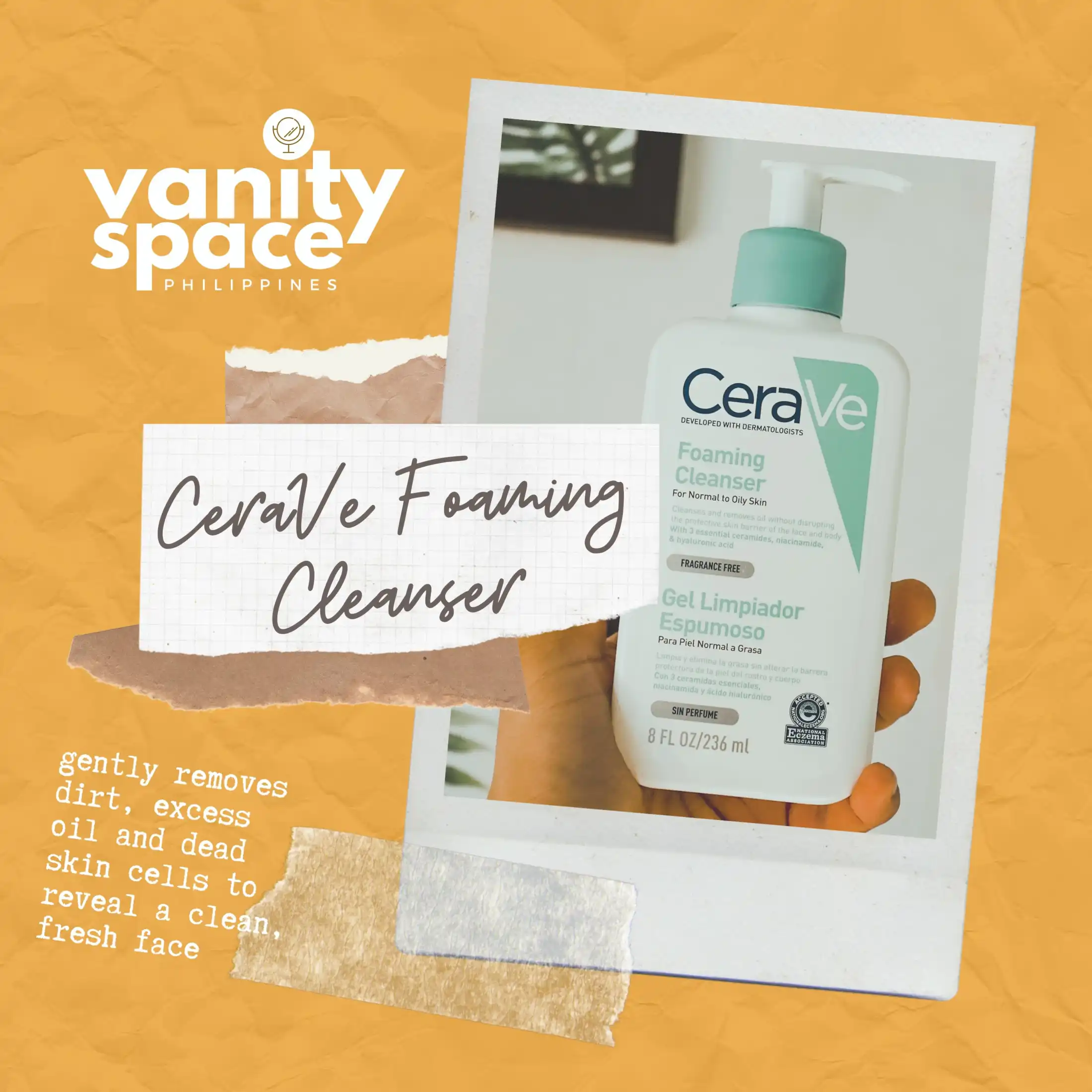 cerave foaming cleanser 236