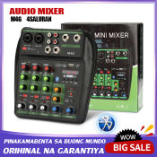 M4G Panghalo 4-Channel Car Audio Mixer with Bluetooth/MP3/USB