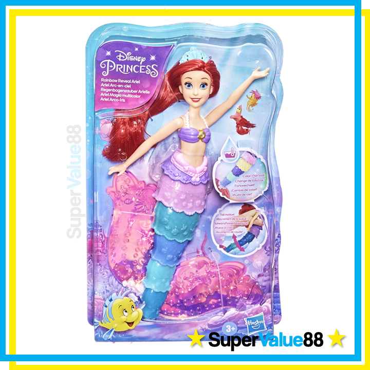 Rainbow reveal best sale ariel doll