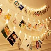 Photo Clip Fairy String Lights by 