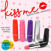 "Kiss Me" Lipstick Vibrator by PleasurePro