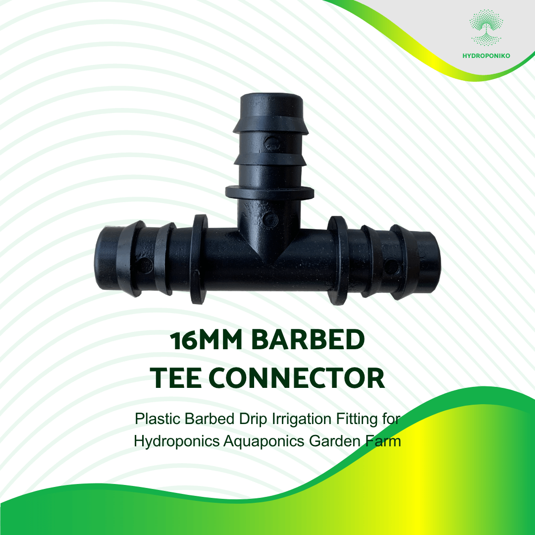 Quality products 10pcs 1.6mm To 25mm Barbed Tee Equal PP/PE Pipe