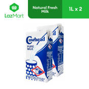 Cowhead Pure UHT Fresh Milk 1L - Value Pack