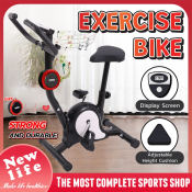 Bluetooth Elliptical Exercise Bike with LED Monitor - Brand Name