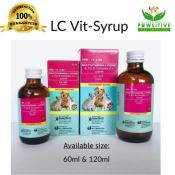 LC Vit - Pet Vitamins Syrup (60ml and 120ml)