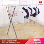 Foldable Stainless Steel Clothes Drying Rack by 