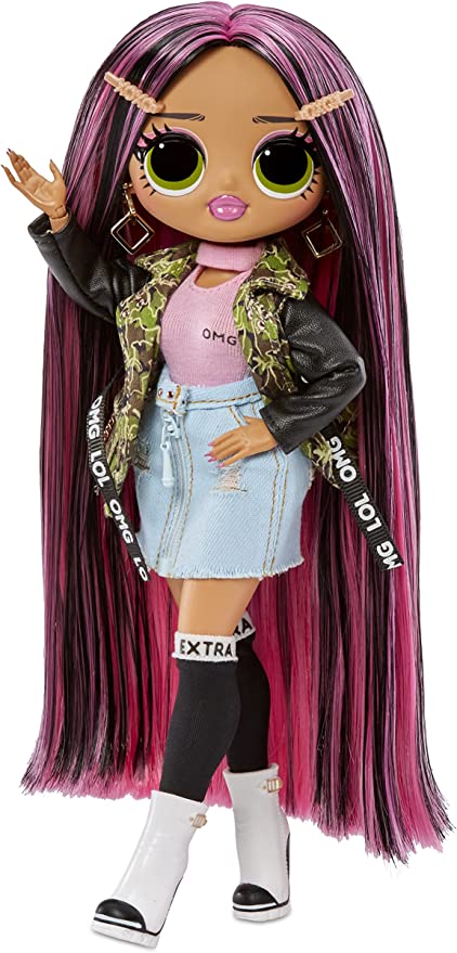 LOL Surprise OMG Queens Runway Diva fashion doll with 20 Surprises  Including Outfit and Accessories for Fashion Toy, Girls Ages 3 and up,  10-inch doll