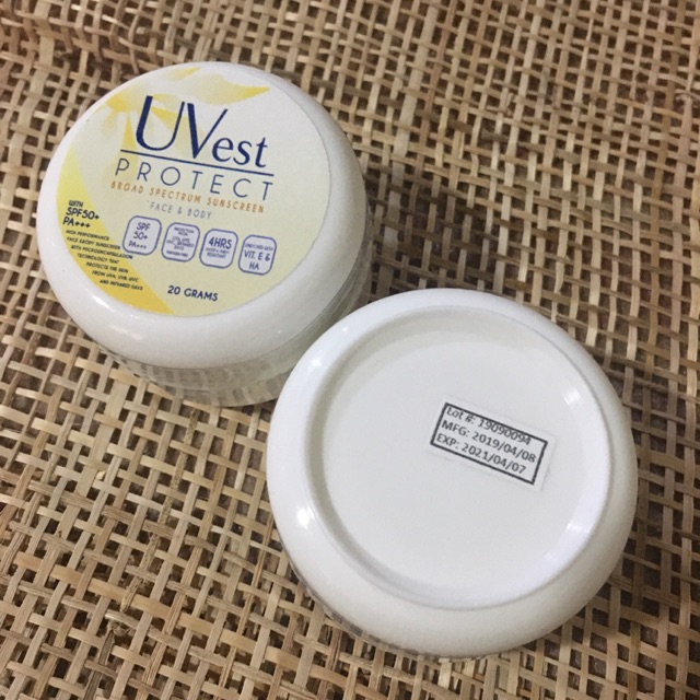 uvest sunscreen