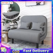 Buttery & CO.Dual Purpose Folding Sofa Bed Multi-Function Living Room Sofas Noon Break Lazy People Save Space Single Person Furniture