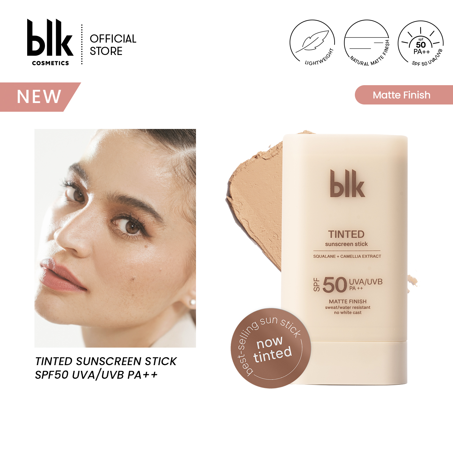 Discount on Blk Cosmetics  shoes - SKU: Blk Cosmetics Universal Tinted Sunscreen Stick