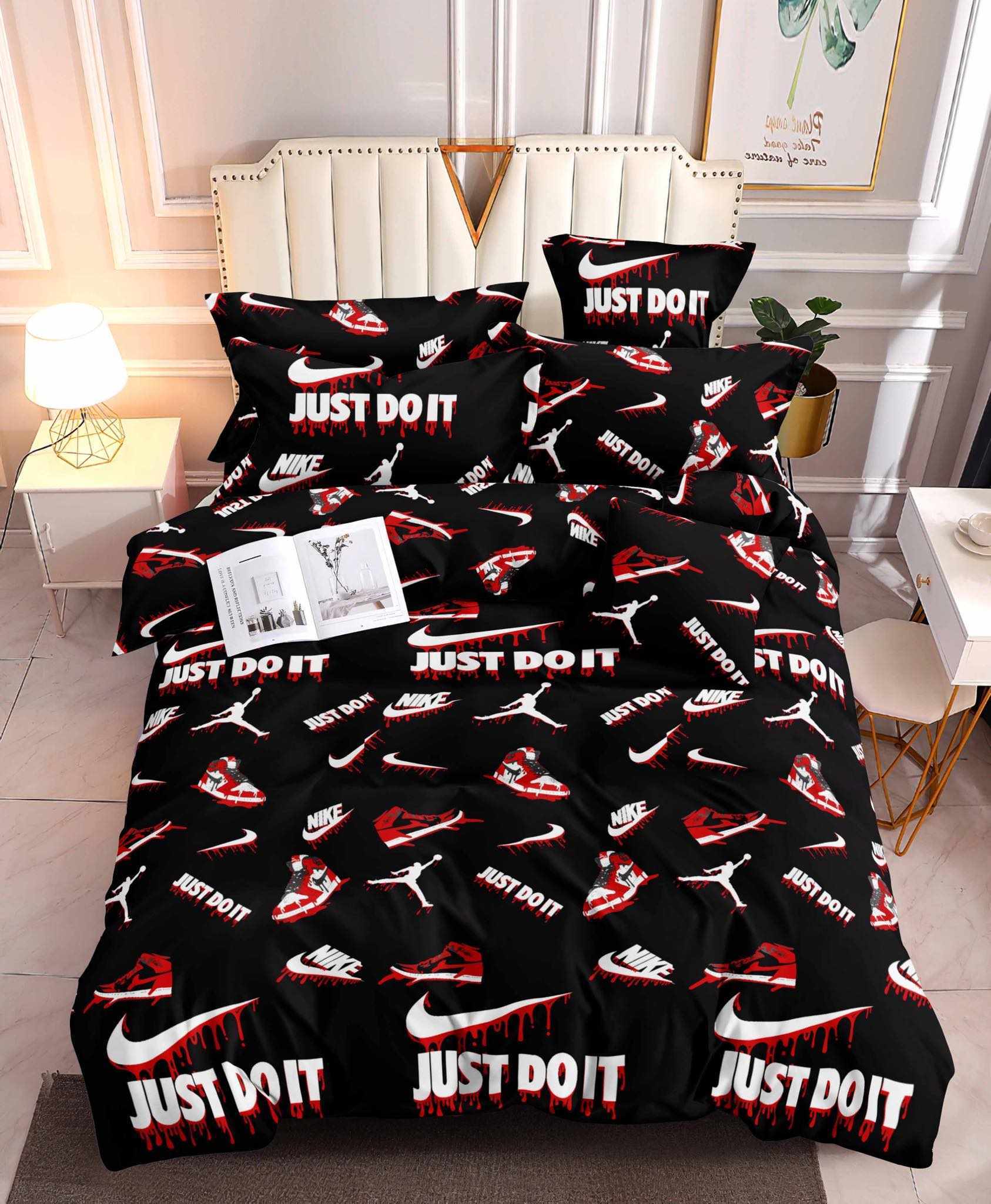 LT 3in1 JUST DO IT SHOES CANADIAN COTTON BEDSHEET 4Corner