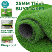 Mega Mall Thick Artificial Grass Mat - Indoor/Outdoor Carpet